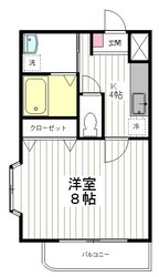 八木山動物公園駅 徒歩15分 1階の物件間取画像